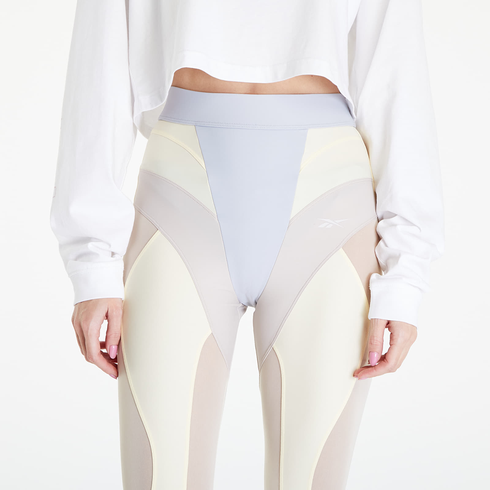 Leggings Reebok Butterfly Leggings Light Grey/ Yellow