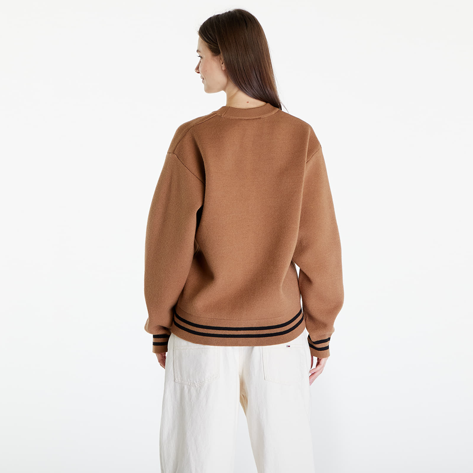 Pleteni puloverji  Carhartt WIP Onyx Cardigan UNISEX Hamilton Brown/ Black
