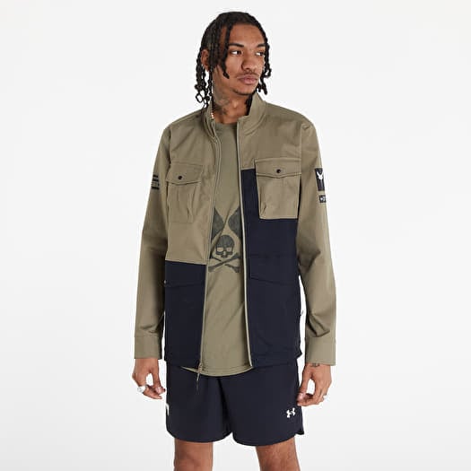 Coach Jackets Under Armour Project Rock Full Zip Jacket Green Footshop