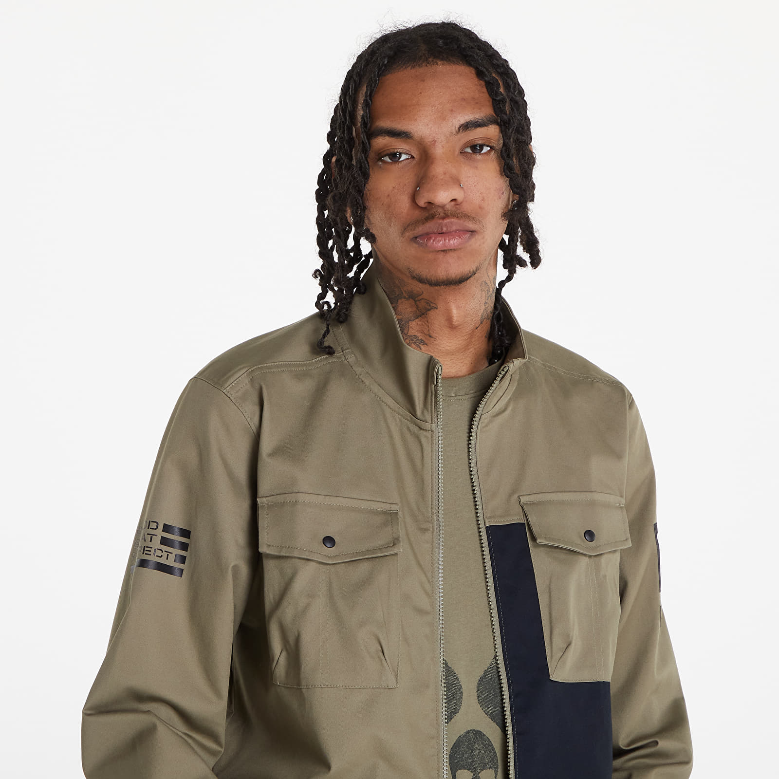 Coach Jackets Under Armour Project Rock Full-Zip Jacket Green