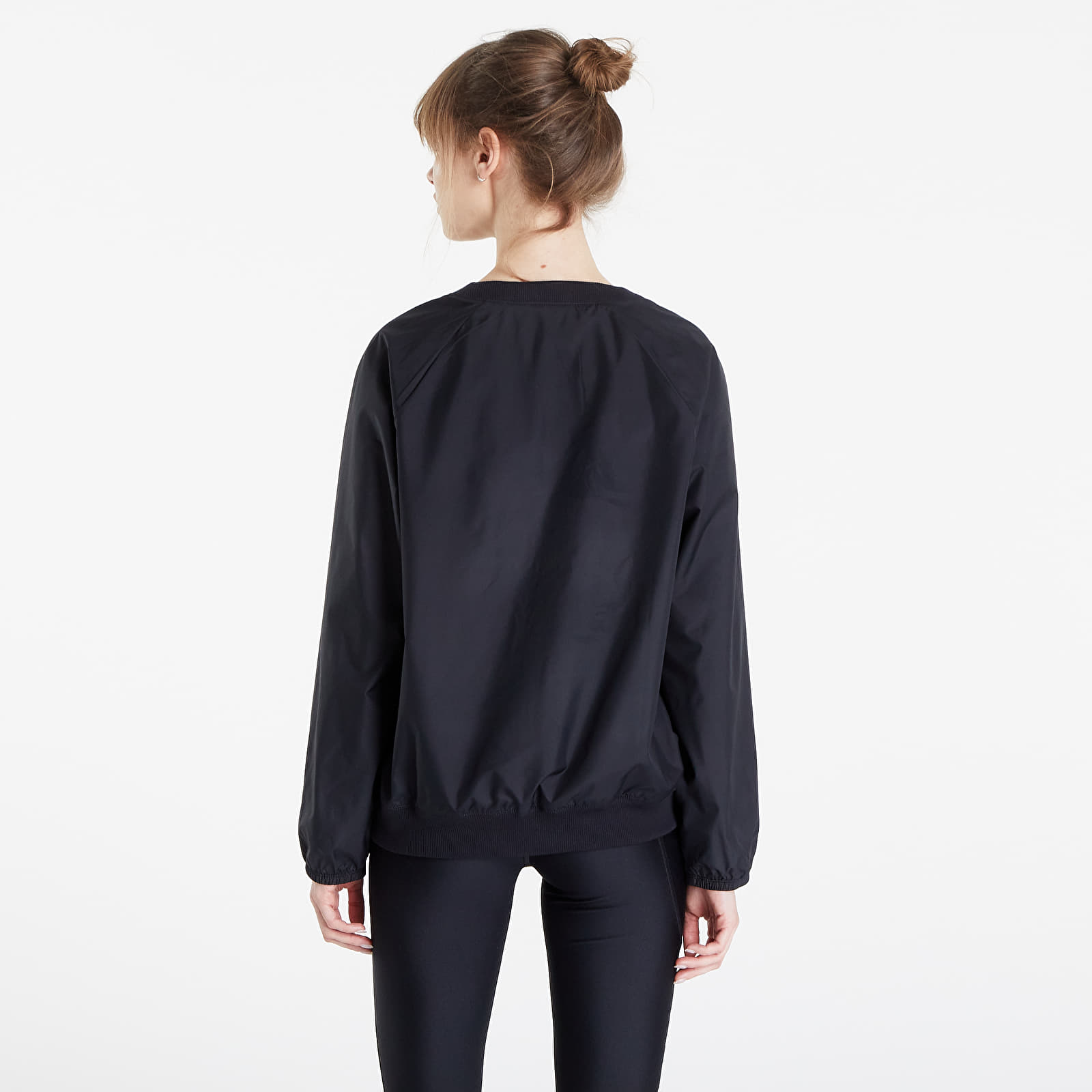 Kapucnis pulóverek és pulcsik Under Armour Rush Woven Crew Black/ White