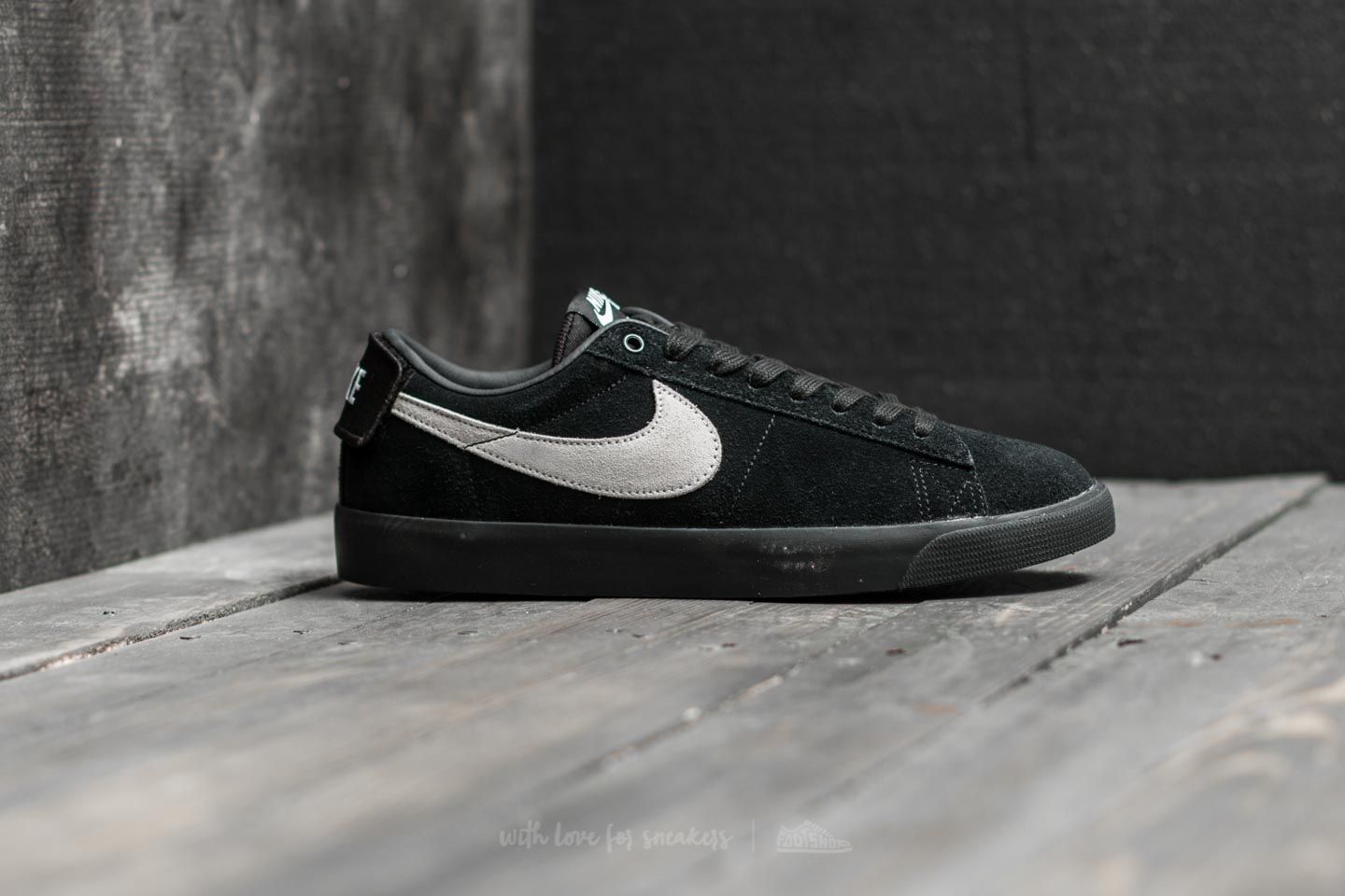 Men's shoes Nike SB Blazer Zoom Low GT Black/ White-Black