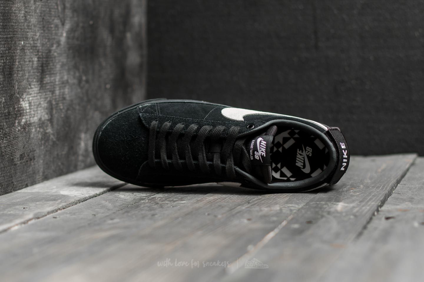 Men's shoes Nike SB Blazer Zoom Low GT Black/ White-Black