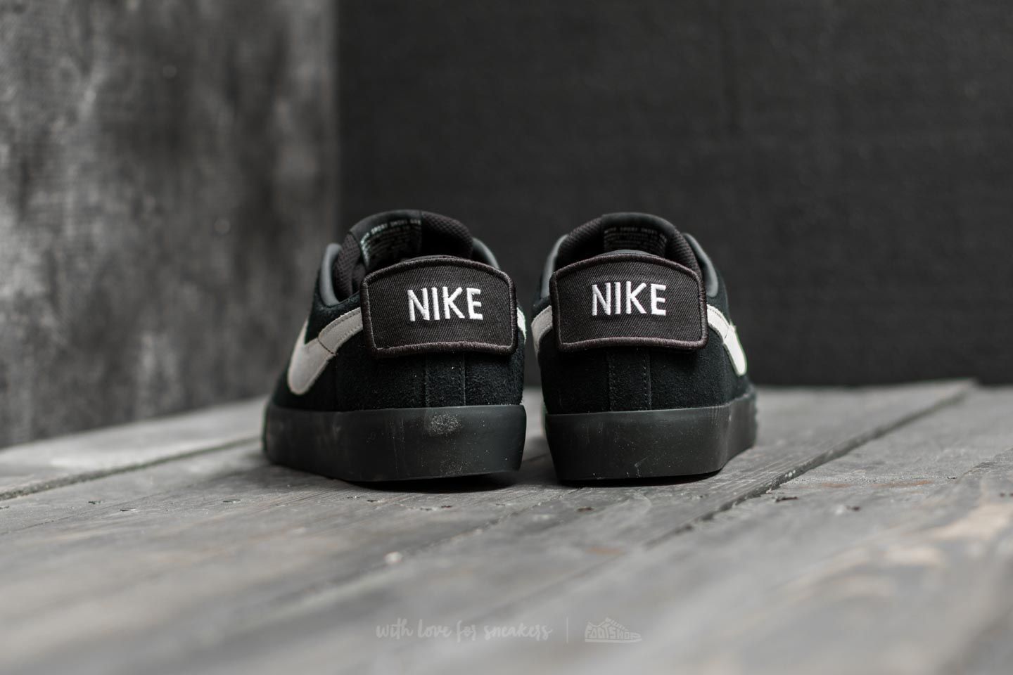 Men's shoes Nike SB Blazer Zoom Low GT Black/ White-Black