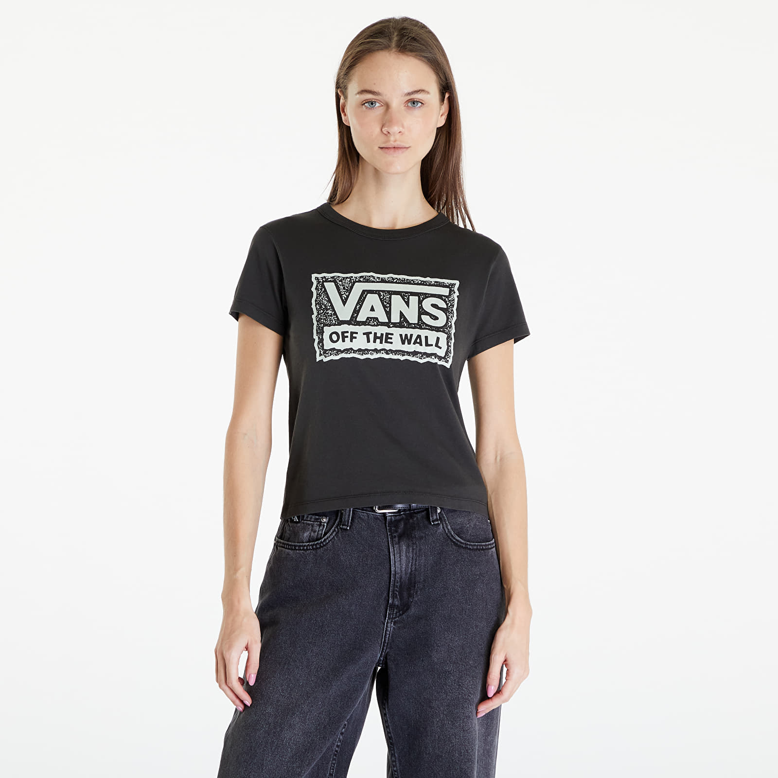 T-shirts Vans Rugged Box Logo Mini Black
