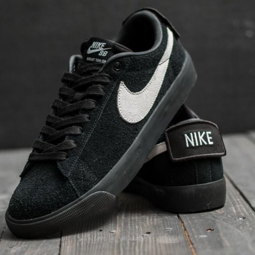 Nike sb blazer zoom low gt black white deals
