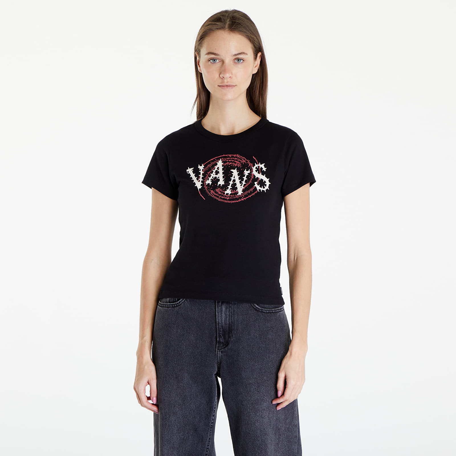 T-paidat Vans Spiral Down Mini Black