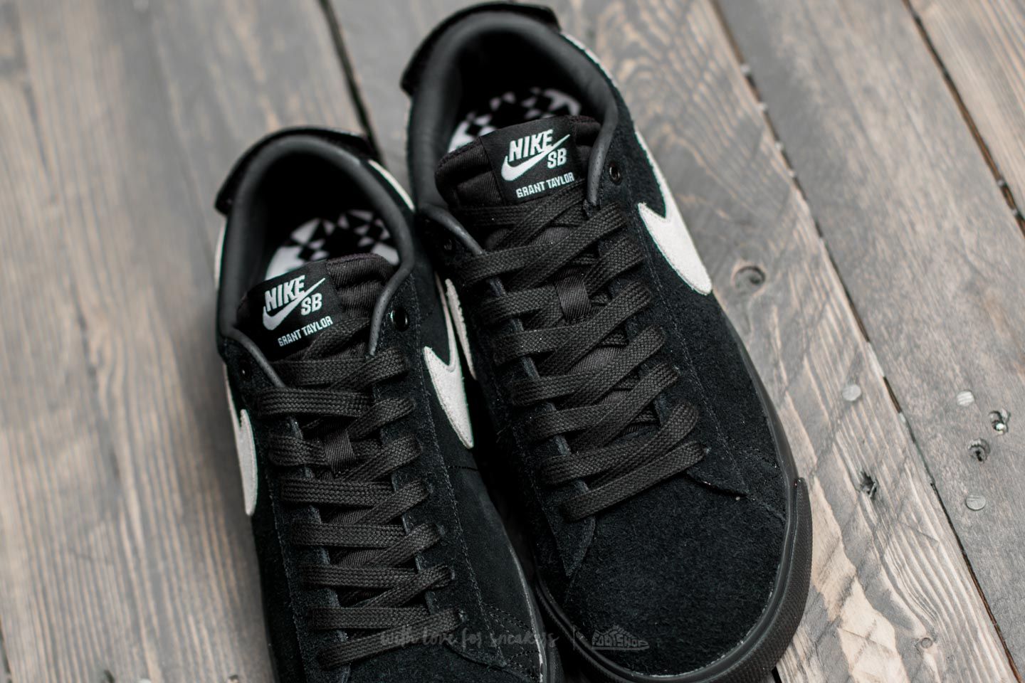 Men's shoes Nike SB Blazer Zoom Low GT Black/ White-Black
