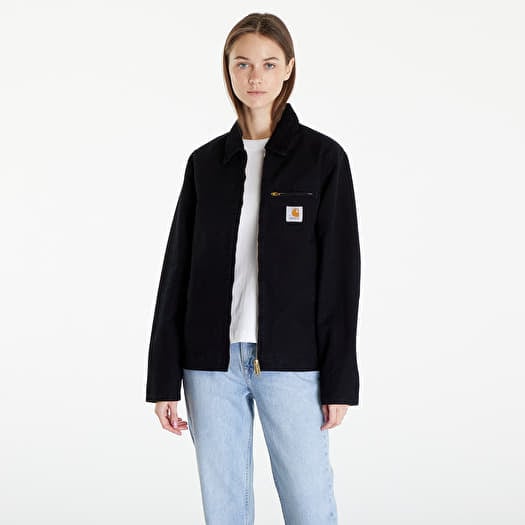 Carhartt WIP Detroit Jacket UNISEX Black/ Black Aged Canvas