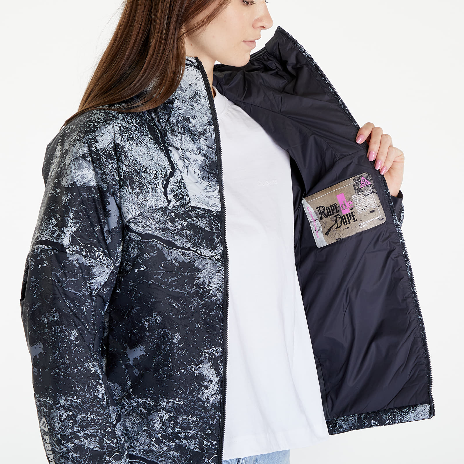 Kurtki Nike ACG Therma-FIT ADV "Rope de Dope" Women's Jacket Anthracite/ Summit White