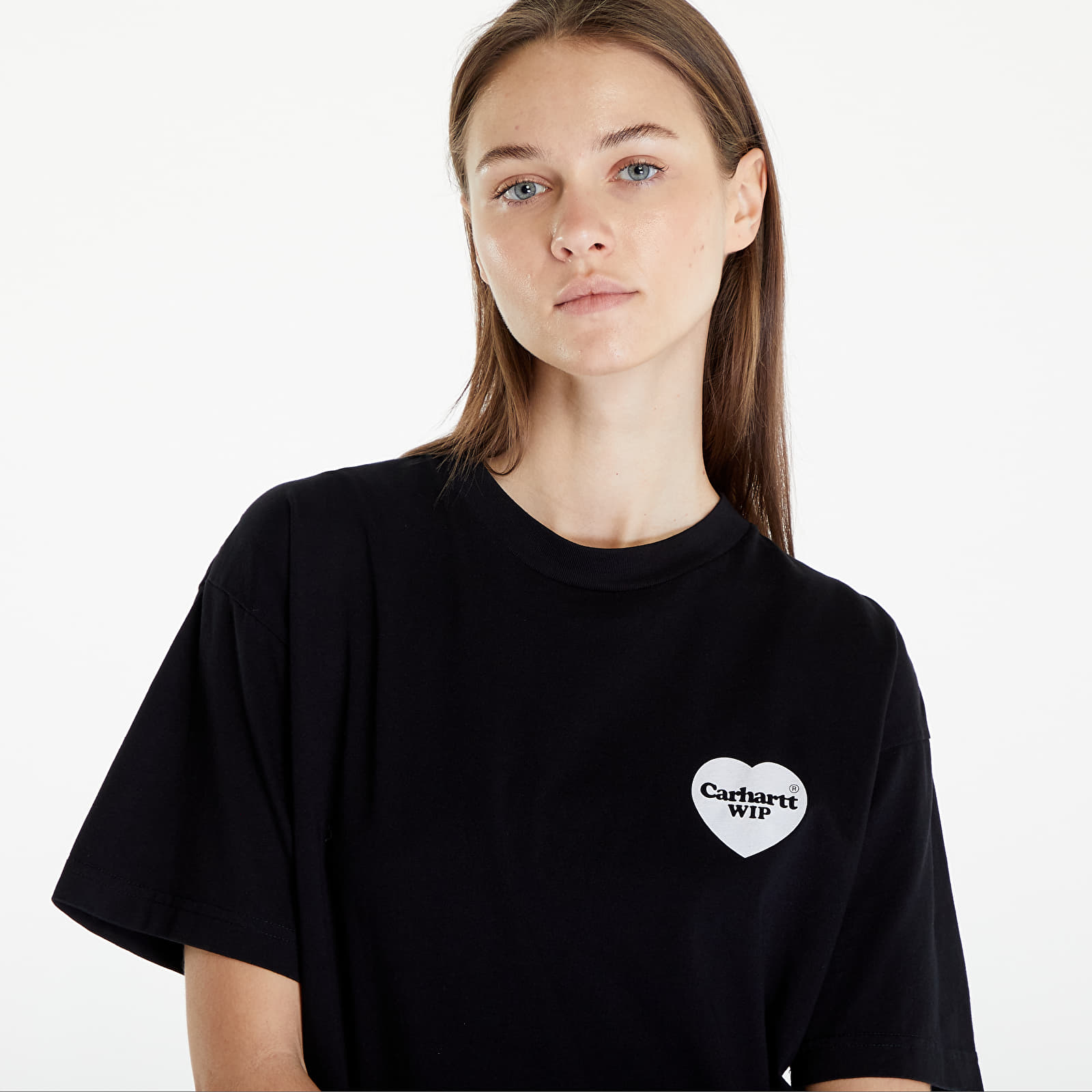 T-shirts Carhartt WIP S/S Heart Bandana T-Shirt UNISEX Black