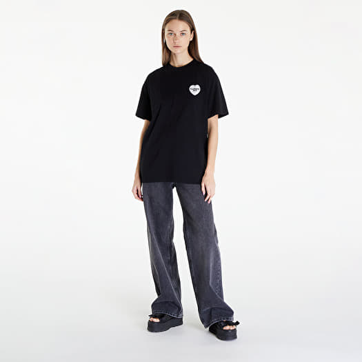 T-shirts Carhartt WIP S/S Heart Bandana T-Shirt UNISEX Black
