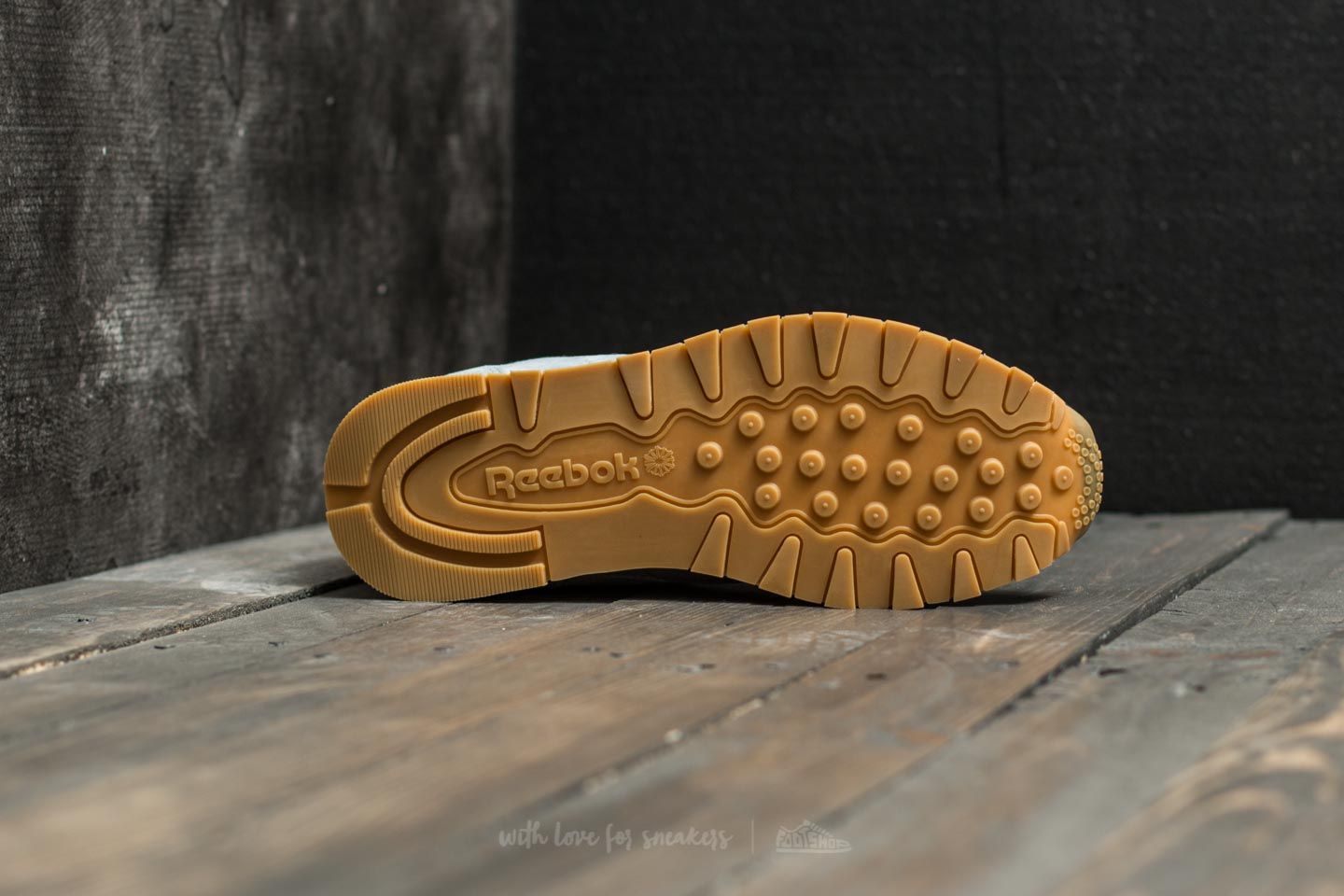 Férfi cipők Reebok Classic Leather Lazy Sunday Meteor Grey/ Collegiate Navy/ Cloud Grey-Gum