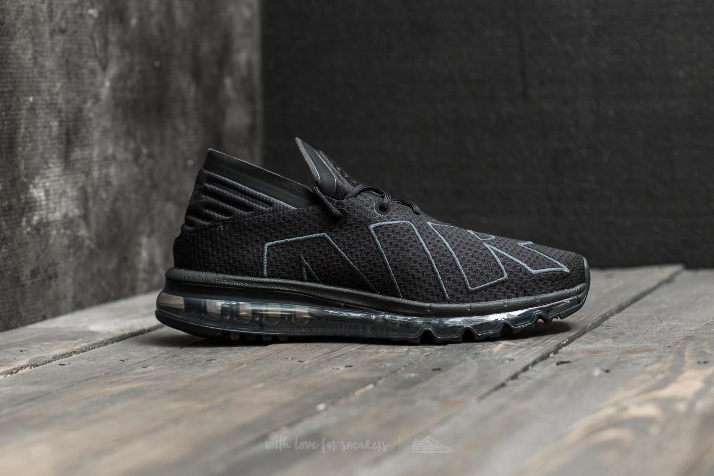 Men s shoes Nike Air Max Flair Black Anthracite Footshop