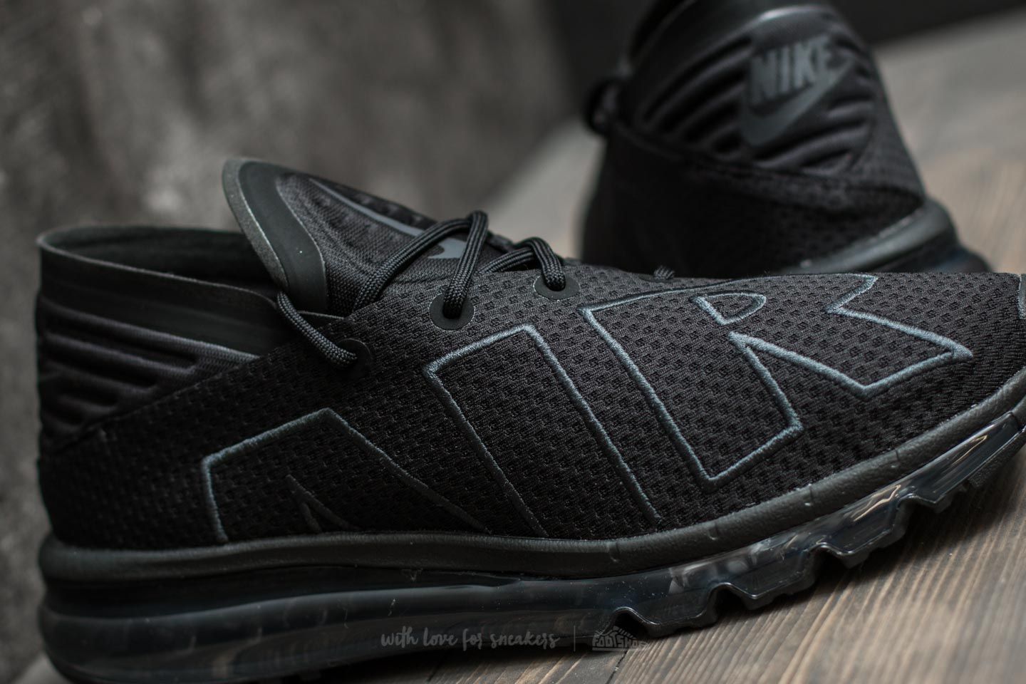 Air max flair triple black cheap