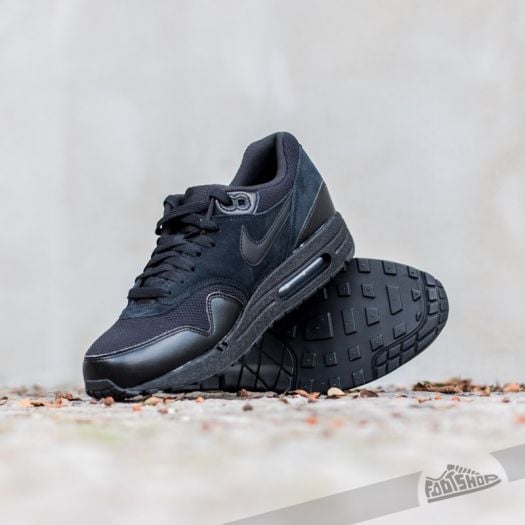 Nike air max deals 1 zwart heren