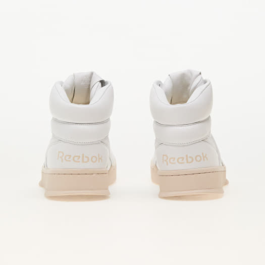 Reebok white high tops mens store
