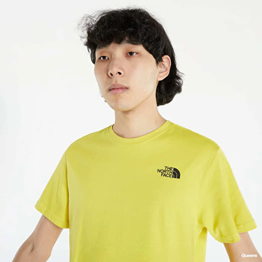 North face discount yellow shirt