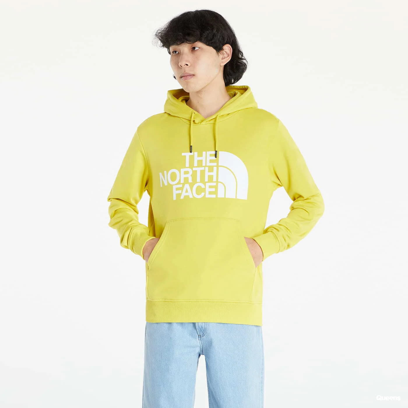 Levně The North Face Standard Hoodie Acid Yellow