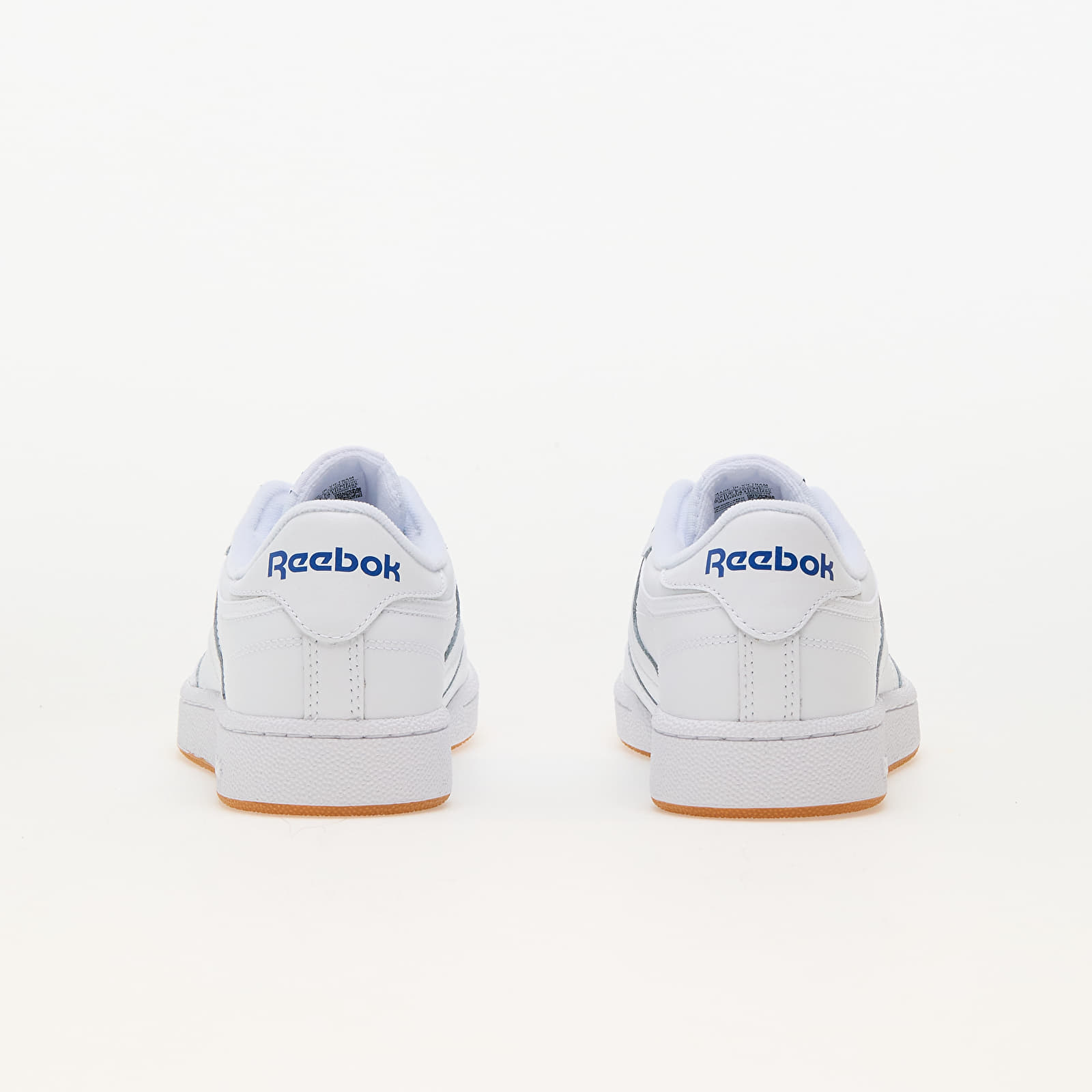 Reebok classic club c 85 trainers in white and gum shop