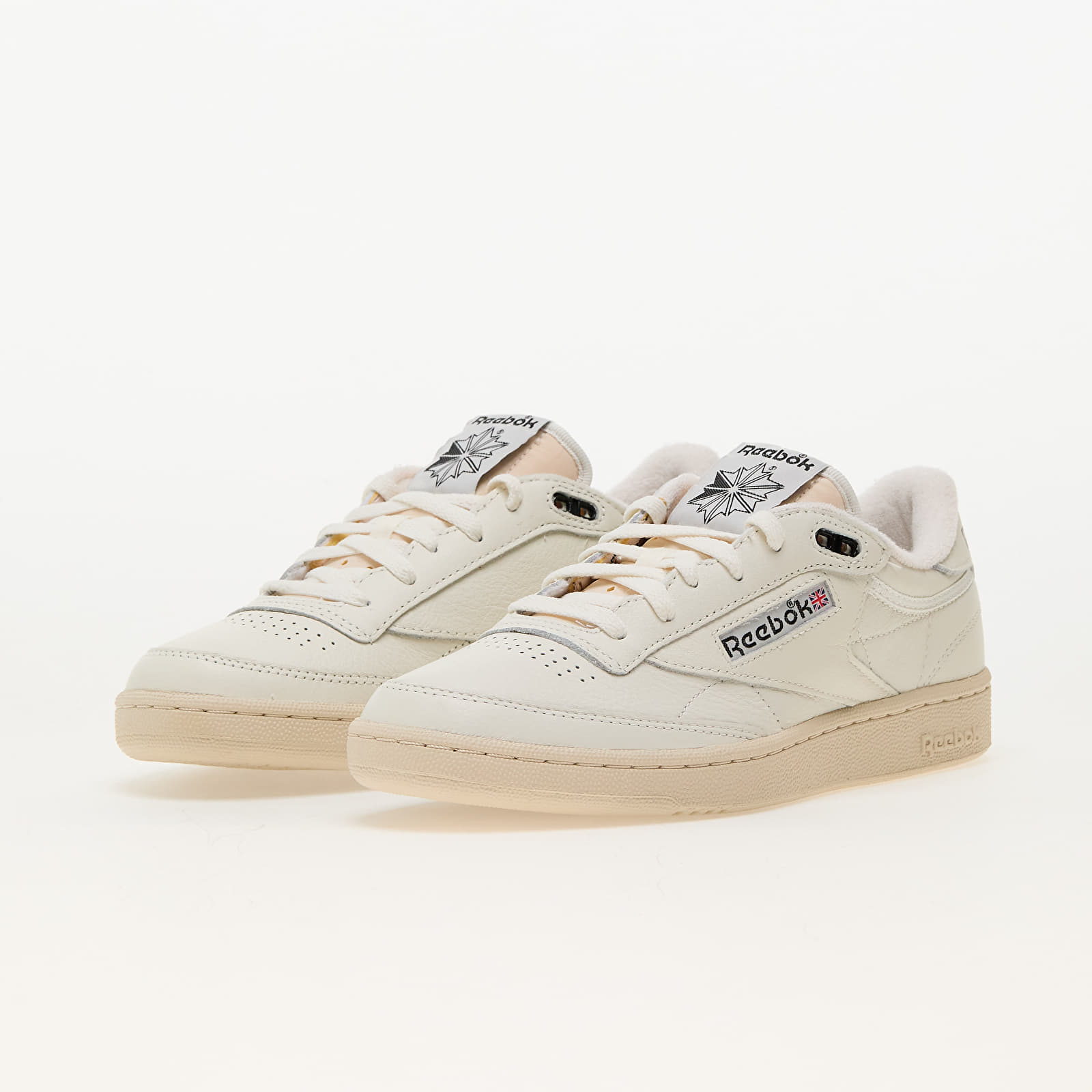 Men s shoes Reebok Club C 85 Vintage Chalk Core Black Paper White Footshop