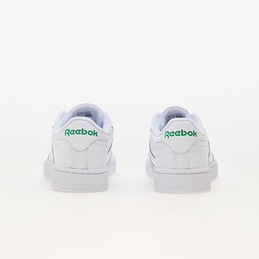 Reebok classic white green shop