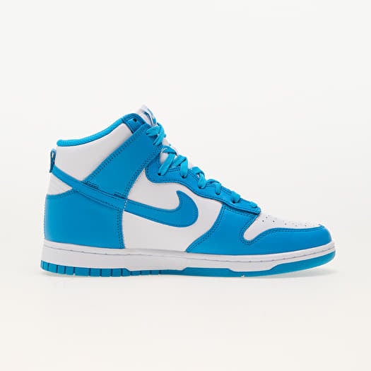 シューズ(男性用) NIKE DUNK HI RETRO LASER BLUE/WHITE DD1399-400 Nike Dunk High Championship Laser Blue White