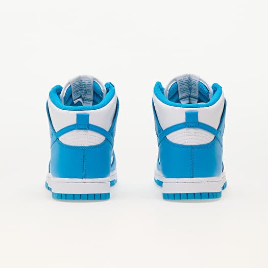 シューズ(男性用) NIKE DUNK HI RETRO LASER BLUE/WHITE DD1399-400] Mens Nike Dunk High Retro 'Laser Blue' | eBay