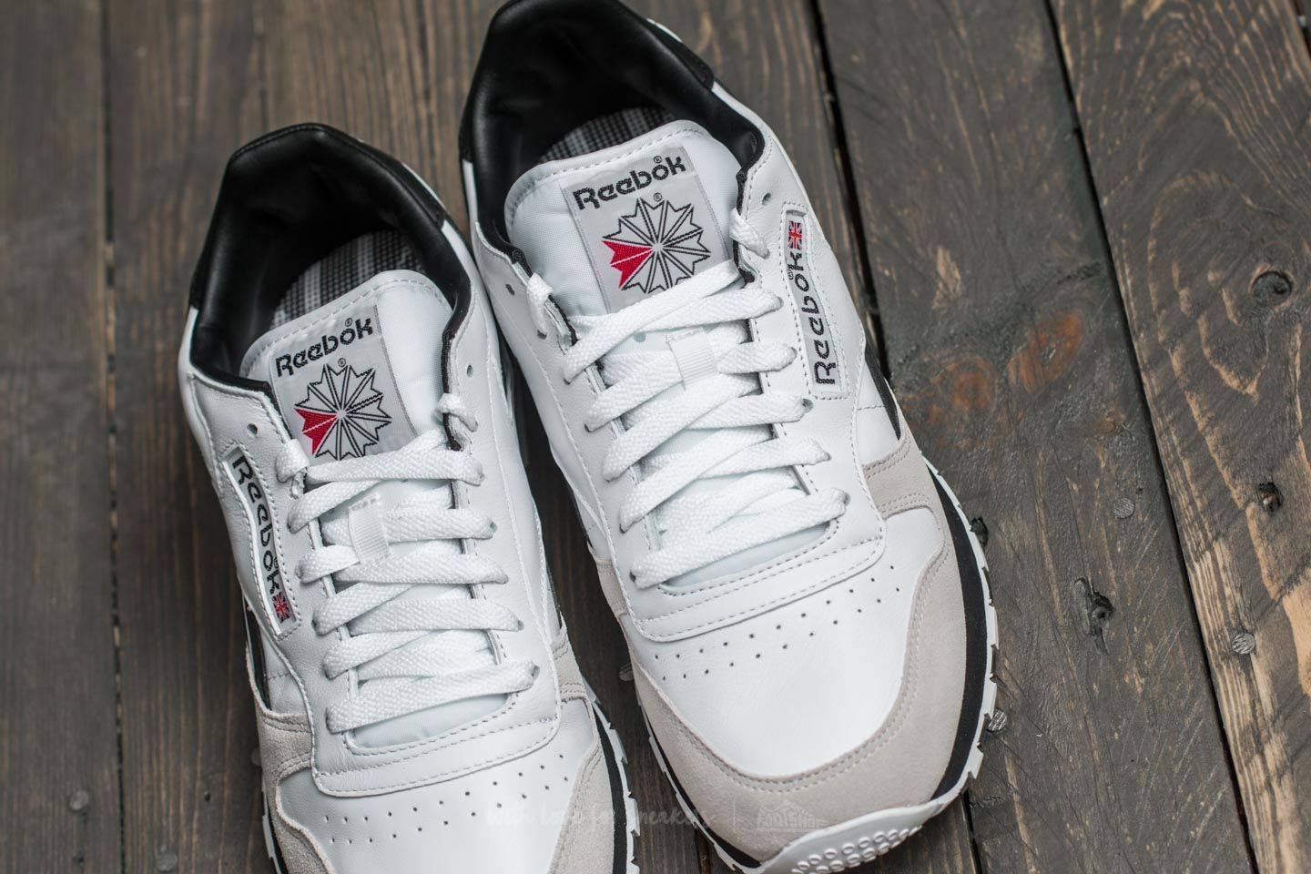 Reebok Classic Leather TRC White/ Black/ Light Solid Grey | Footshop