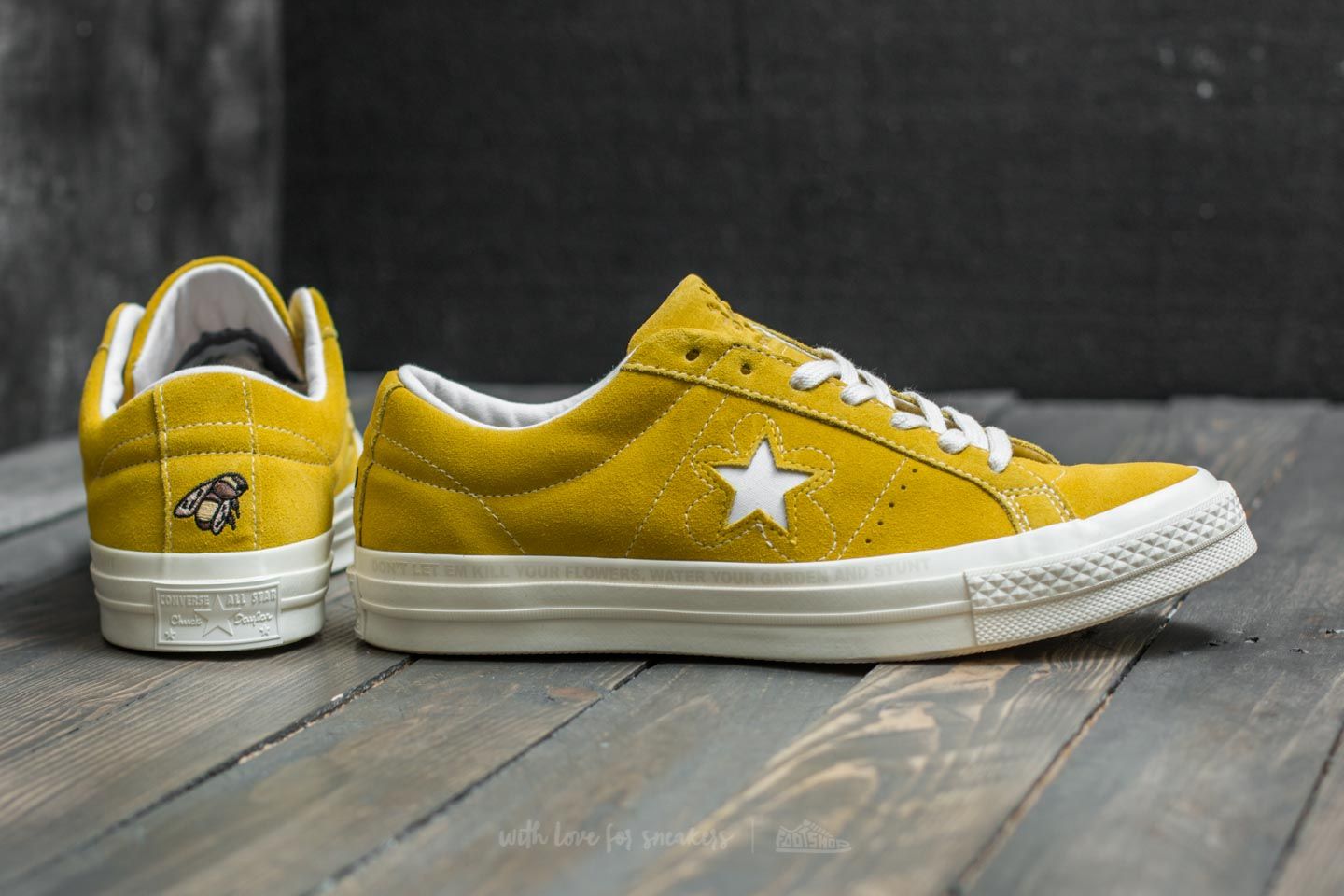 Converse x golf wang one star le fleur sulphur shoes shop