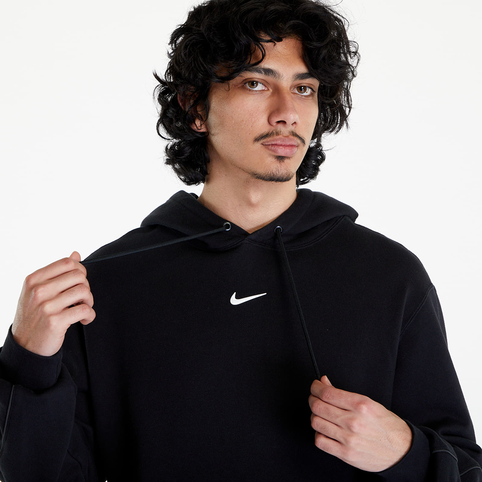 Bluzy Nike x NOCTA Men's Fleece Hoodie Black/ Black/ White