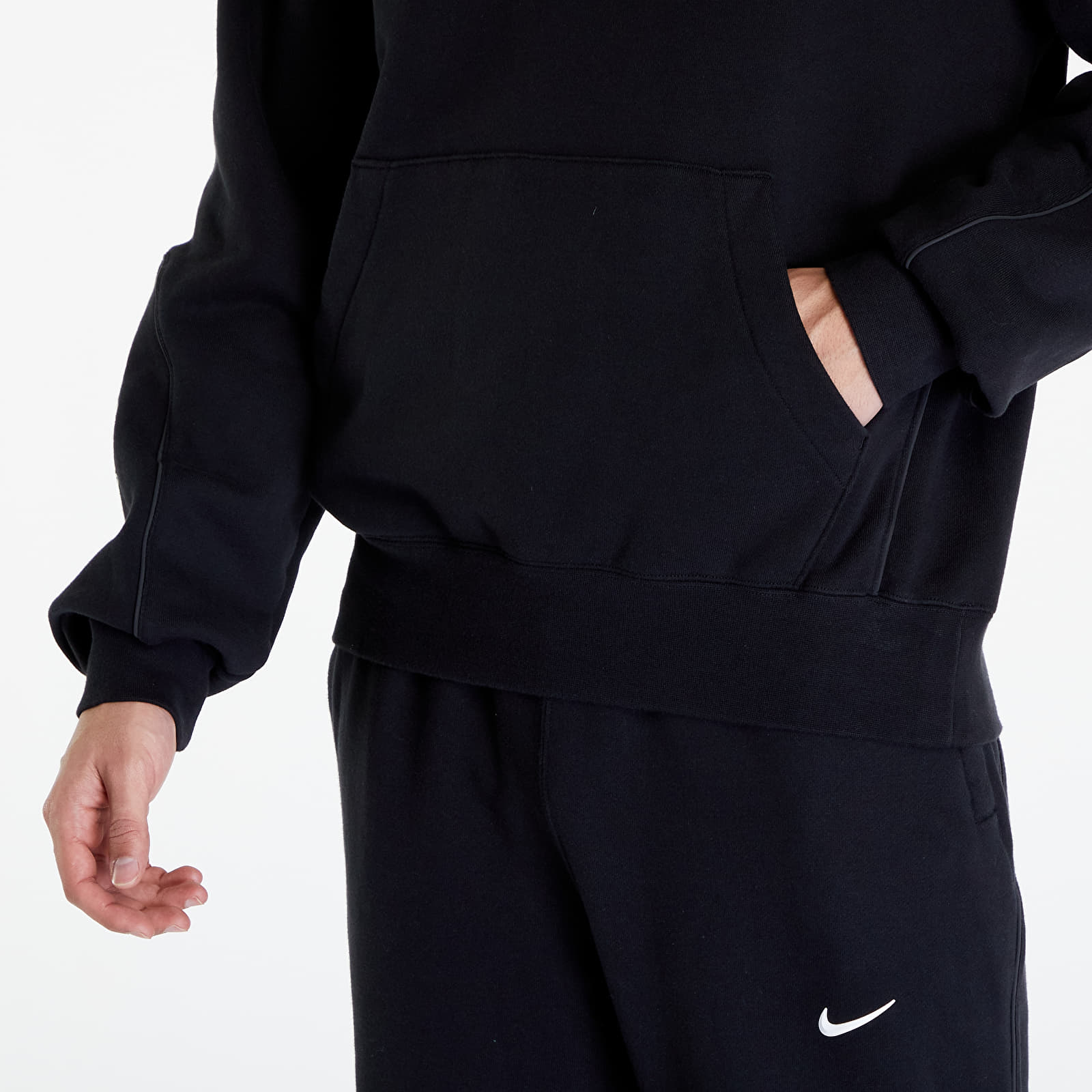 Bluzy Nike x NOCTA Men's Fleece Hoodie Black/ Black/ White
