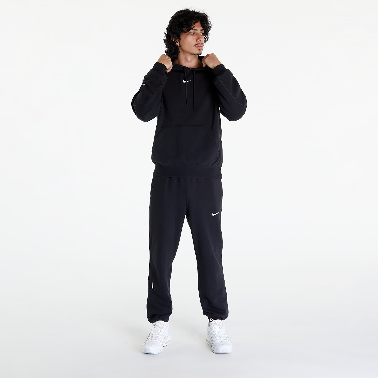 Bluzy Nike x NOCTA Men's Fleece Hoodie Black/ Black/ White