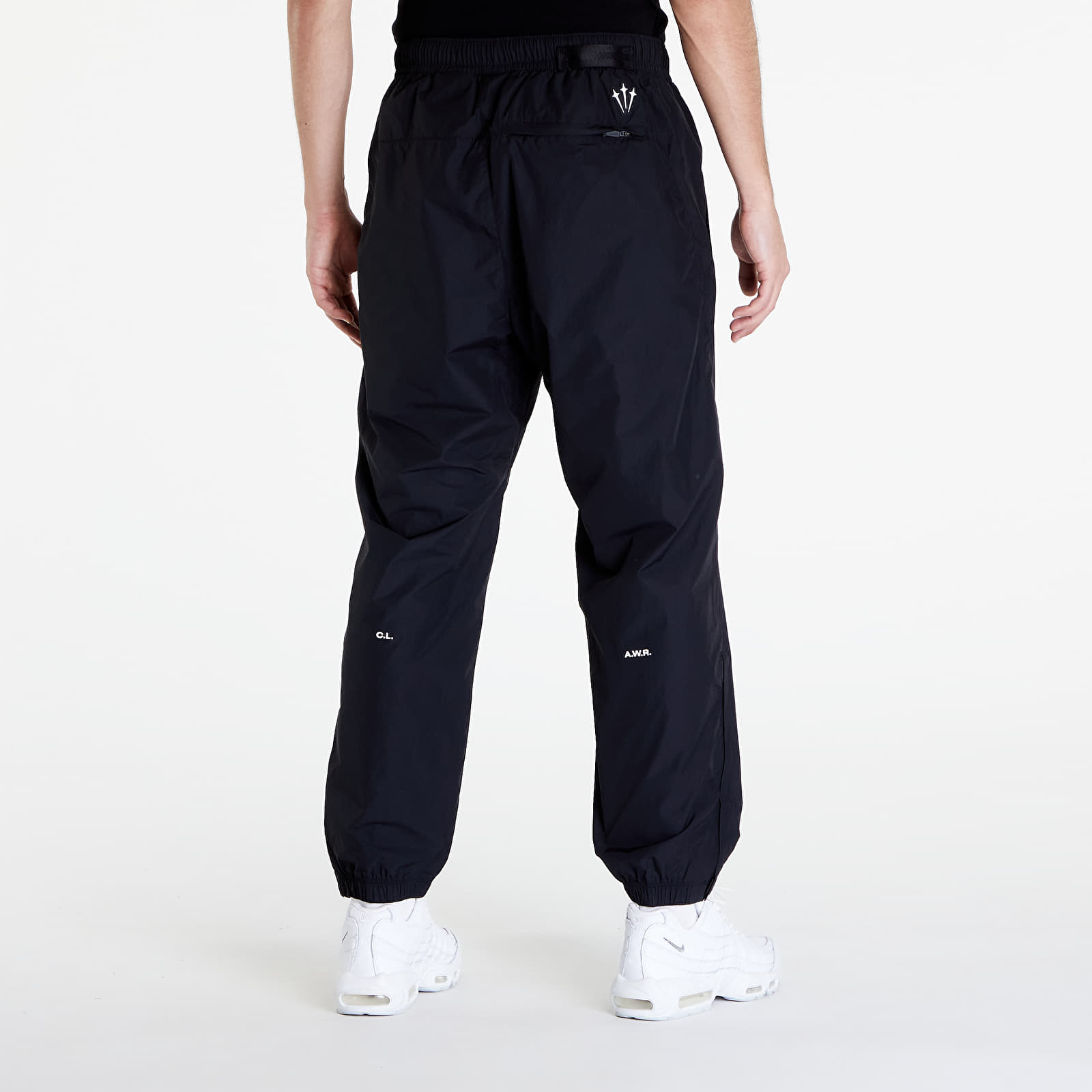 Pants and jeans Nike x NOCTA Woven Track Pants Black Black White Footshop