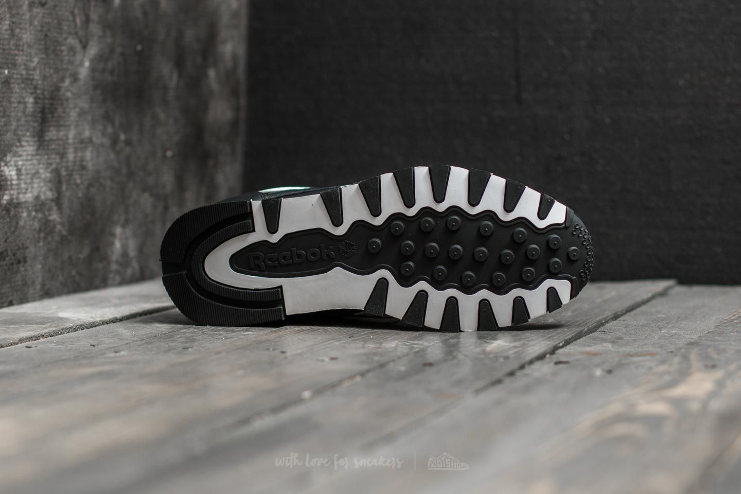 Men's shoes Reebok Classic Leather TRC Black/ White/ Light Solid Grey