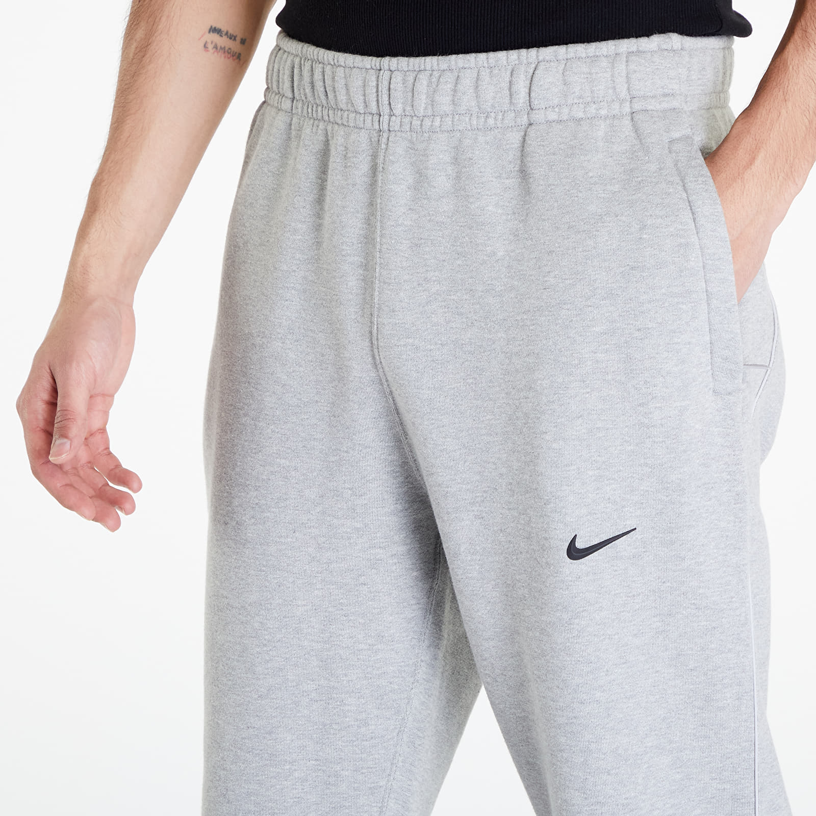 Spodnie dresowe Nike x NOCTA Men's Fleece Pants Dk Grey Heather/ Matte Silver/ Black