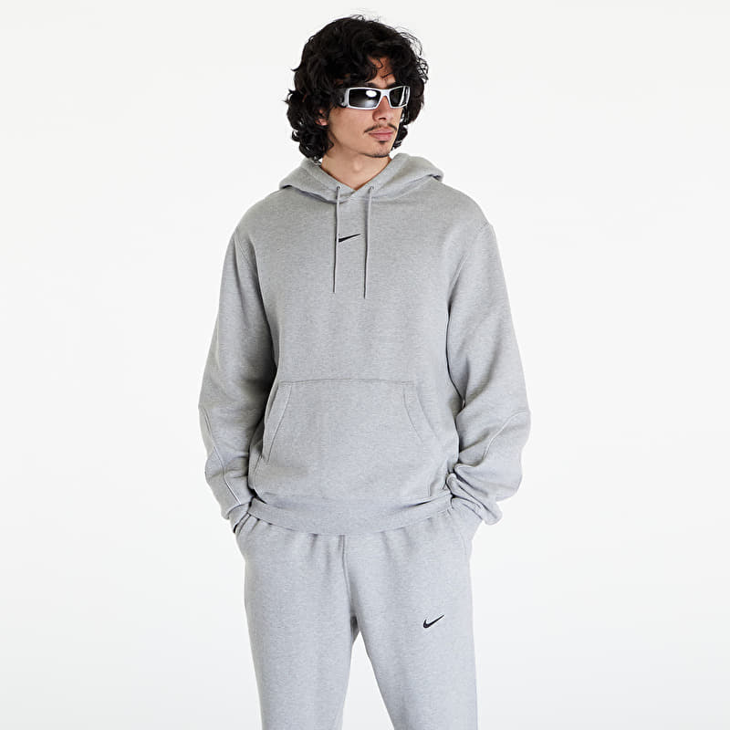 fleece hoodie nike silver hoodie