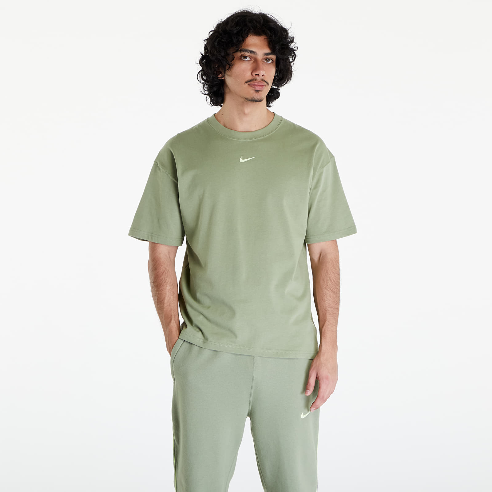 Nike x NOCTA Men\'s Max90 T-Shirt Oil Green/ Lt Liquid Lime