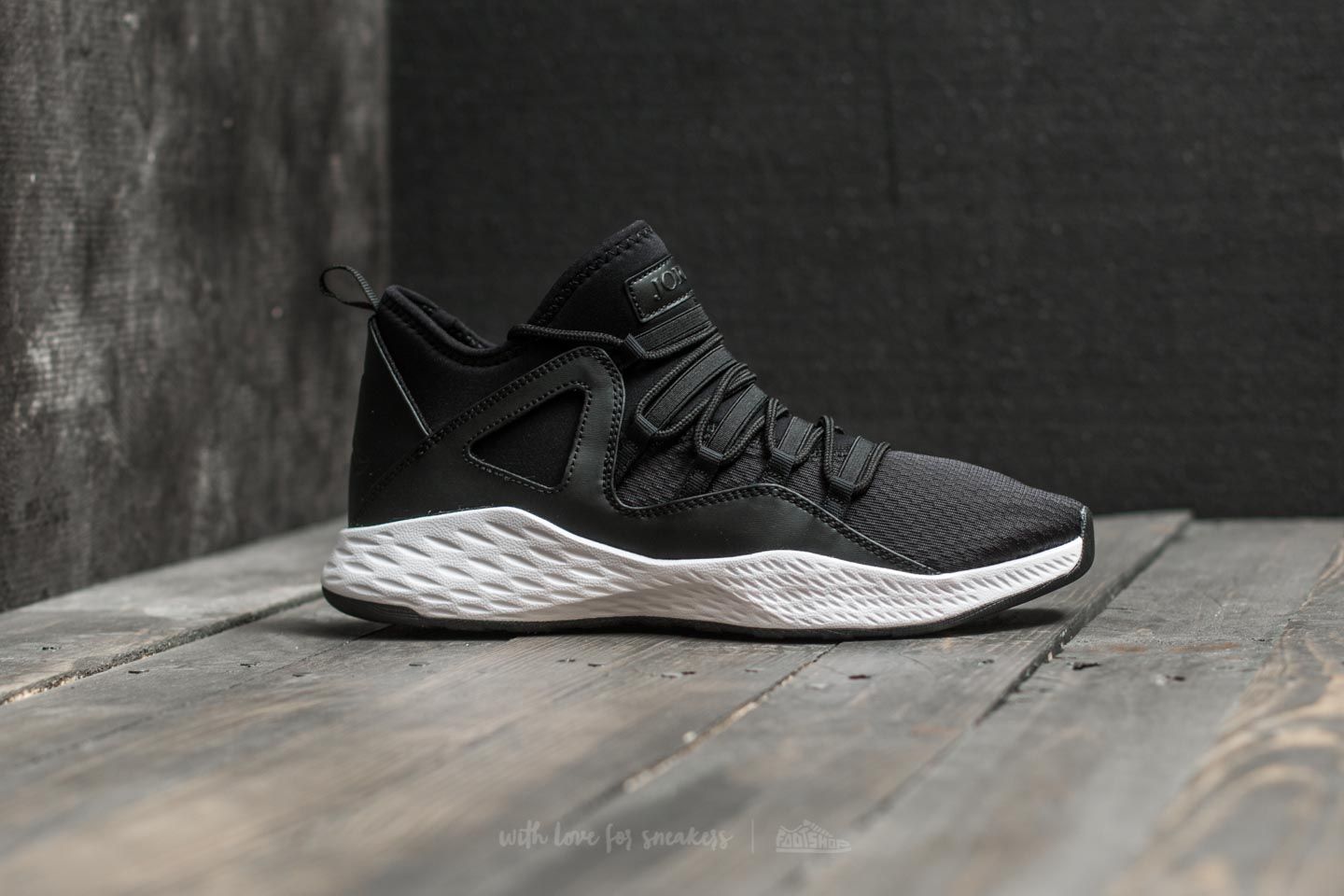 Women s shoes Jordan Formula 23 BG Black Black White Footshop