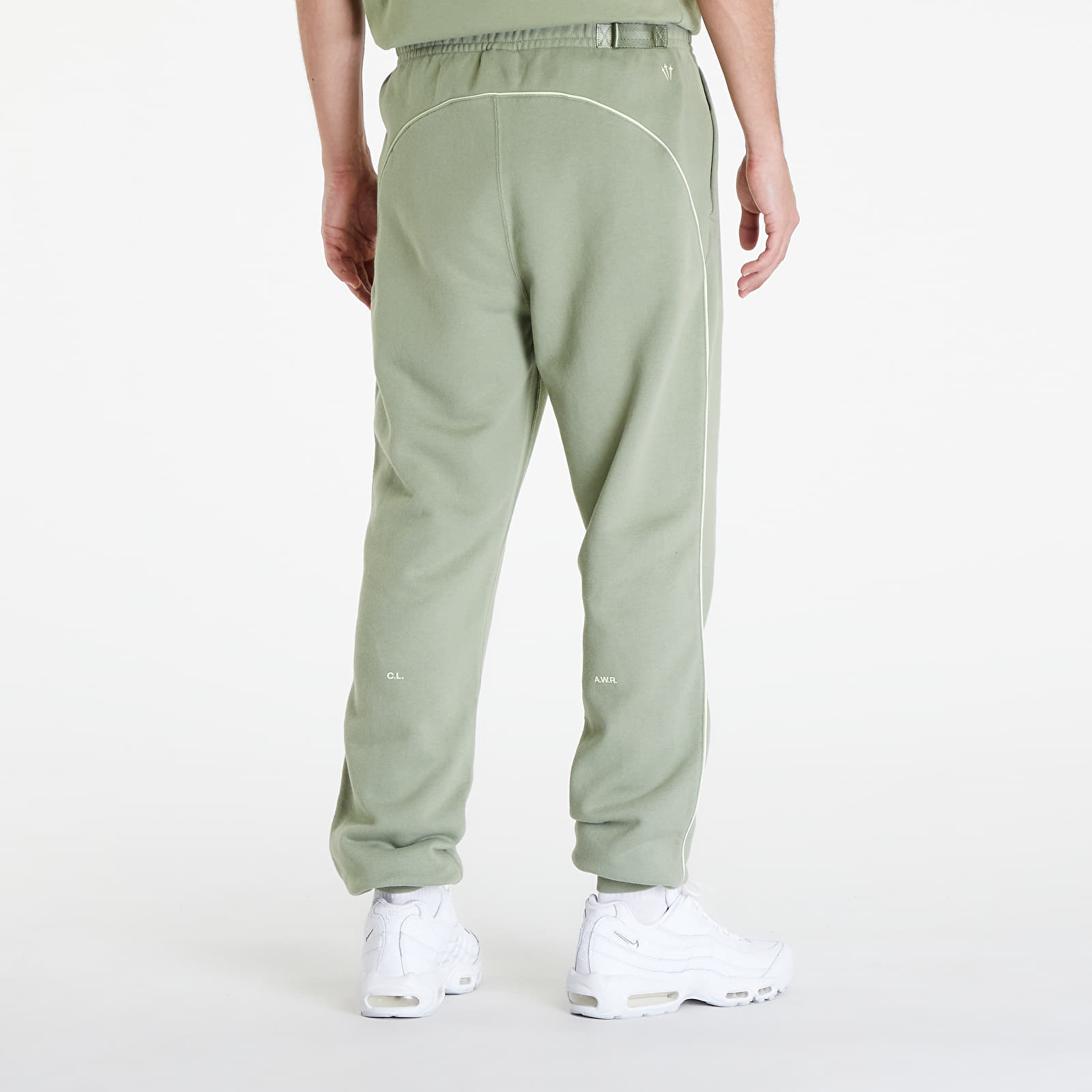 Green nike fleece pants shop