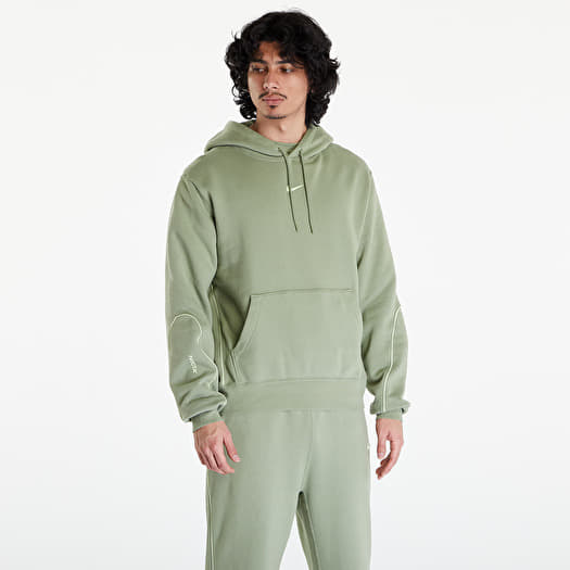 Sweatshirt Nike x NOCTA Men's Fleece Hoodie Oil Green/ Lt Liquid Lime