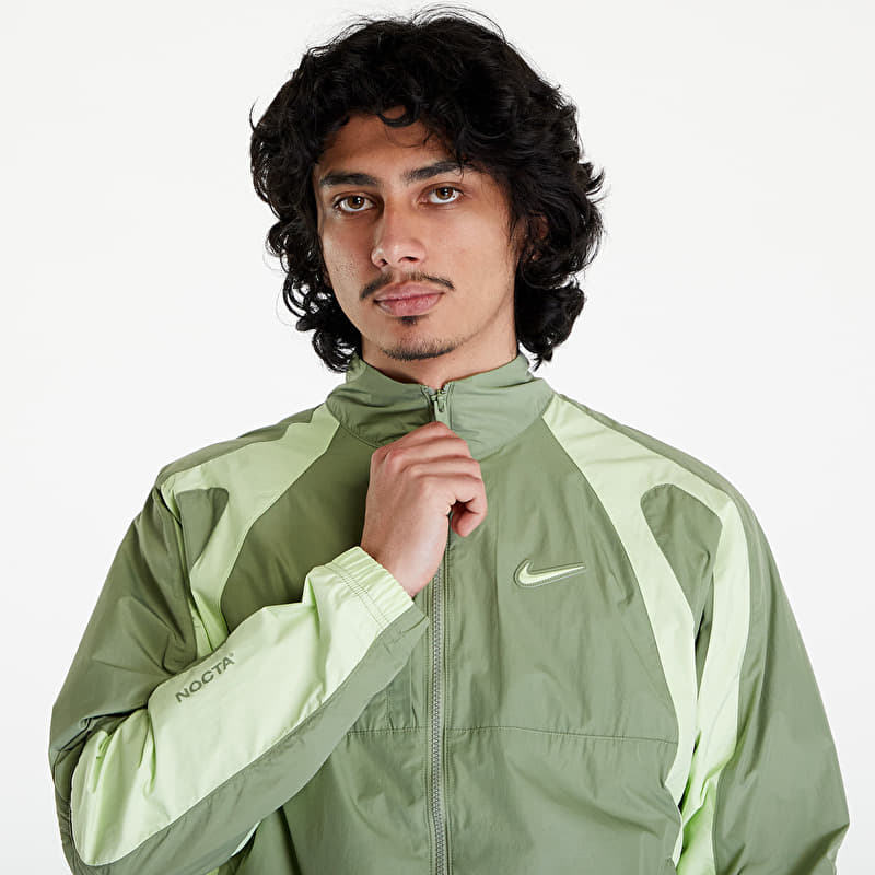 Giacche Nike x NOCTA Men's Woven Track Jacket Oil Green/ Lt Liquid