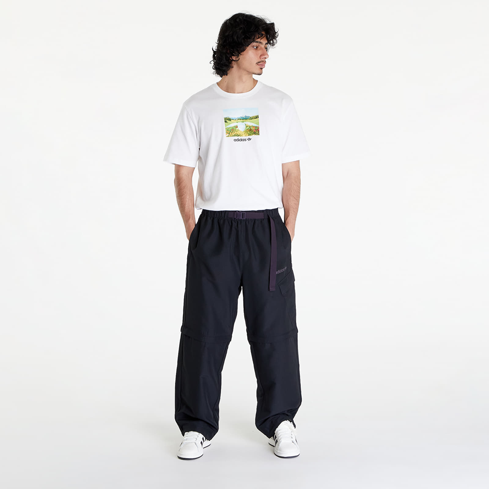Pantaloni și blugi adidas Pant Black