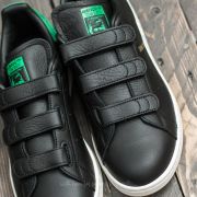 Men s shoes adidas Stan Smith CF Core Black Core Black Green Footshop