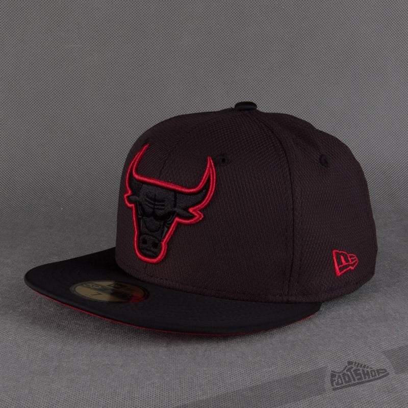 Caps New Era 59FIFTY Diamond Prene Chicago Bulls Blkotc