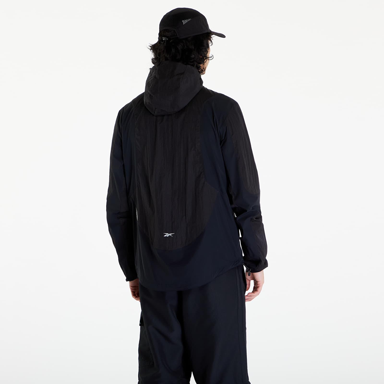 Jackets Reebok Paneled Running Jacket Black
