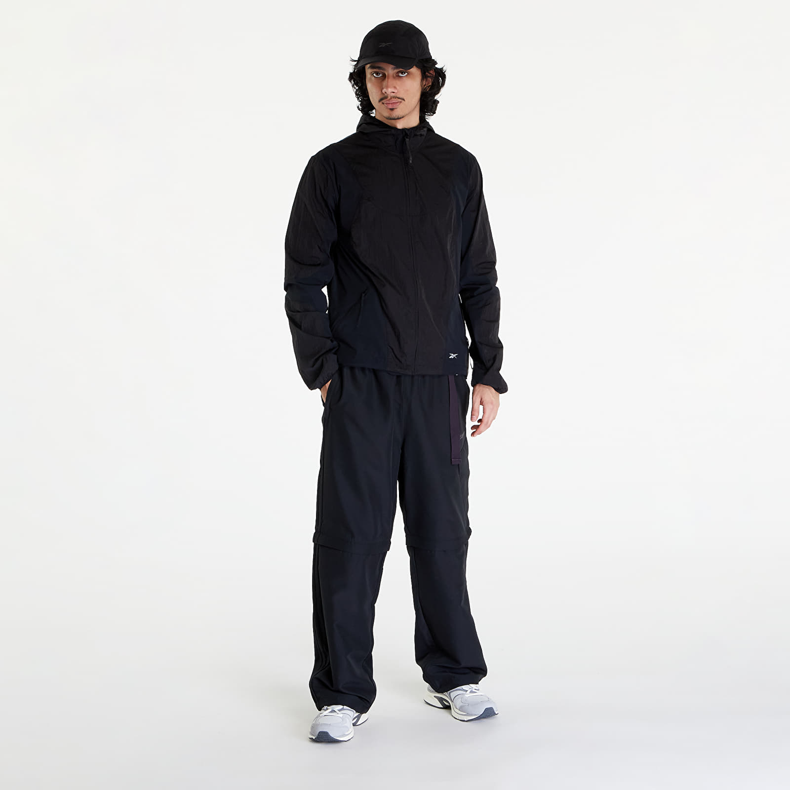 Jackets Reebok Paneled Running Jacket Black