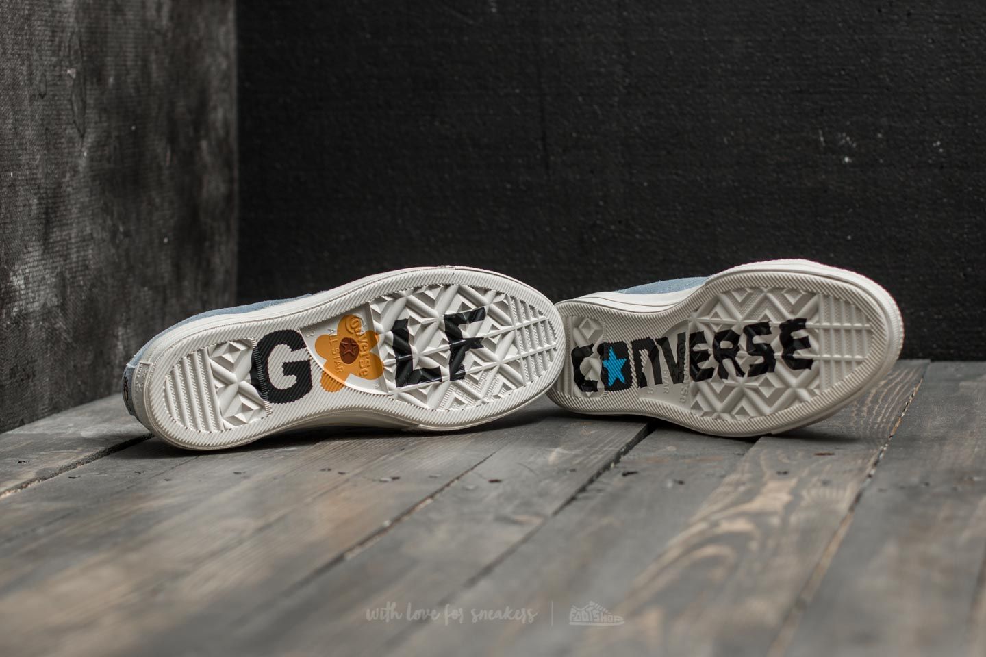 Мъжки кецове и обувки Converse x Golf Le Fleur One Star OX Airway Blue/ Egret/ White