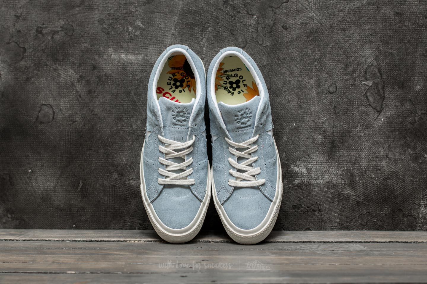 Мъжки кецове и обувки Converse x Golf Le Fleur One Star OX Airway Blue/ Egret/ White