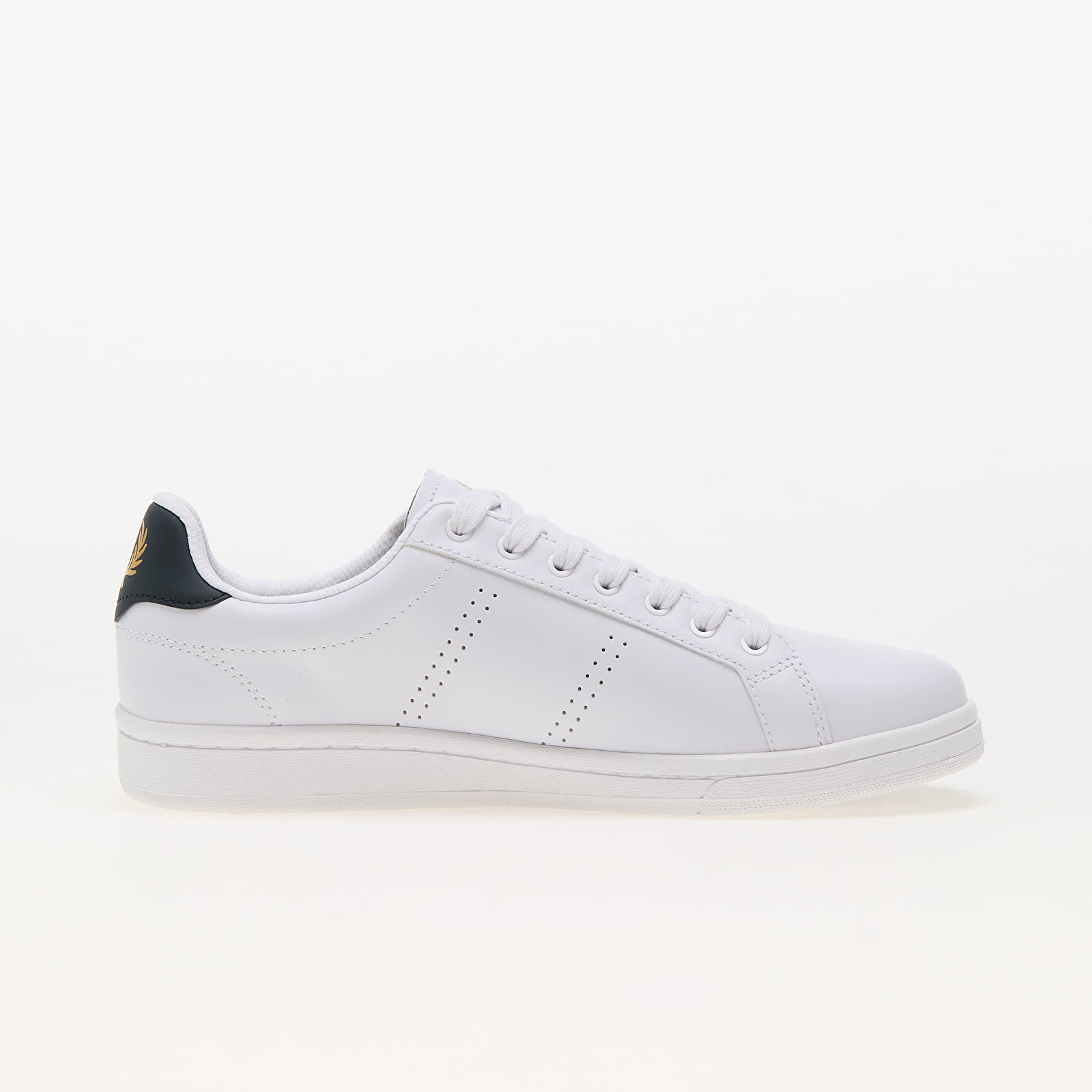 Moški čevlji FRED PERRY B721 Leather White/ Navy